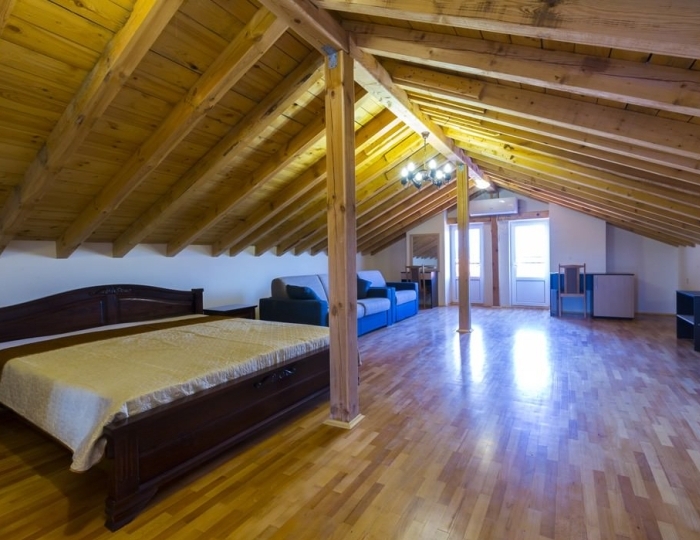 1-мест.(разм. в 2-мест.) мансардный - Отель «Киараз Арена» Пицунда